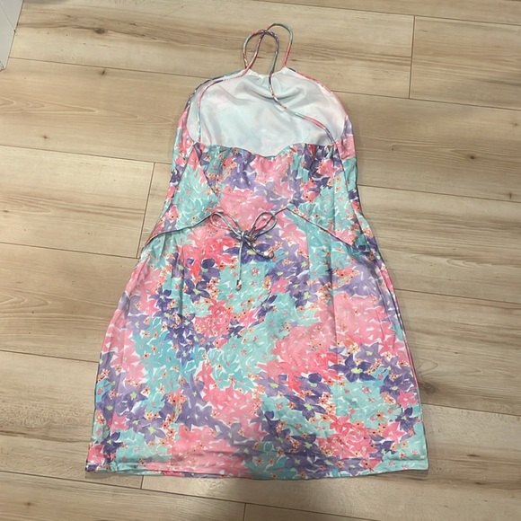 Showpo shiny satin mini dress - Picture 3 of 5